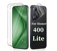 Shein [2+2 paquete] Compatible con Honor 400 Lite 5G/ Honor 400/ 400 Pro/ X7 D/ 400 Smart/ 600 Lite/ 600/ 600 Pro/ X8D/ X9D Juego de 2 piezas Protector de p
