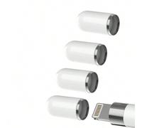 Shein 2/3/4 paquetes de tapa magnética de repuesto y puntas de lápiz de repuesto compatibles con el Apple iPad Pencil de 1ra generación, regalos para madres