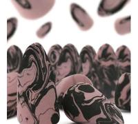 Shein 2/6/8/10/20 piezas Esponjas de maquillaje con forma de cohete, negro y rosa, sin látex, de poliuretano hidrófilo para base de maquillaje, BB cream, co