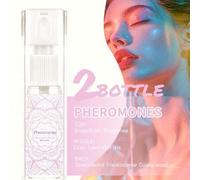Shein 2 botellas/10ml Spray de fragancia con feromonas, Aceite de fragancia para mujeres, Aroma de larga duración, Múltiples aromas disponibles, Adecuado pa