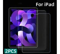 Shein 2 paquetes de protector de pantalla de vidrio templado a prueba de golpes compatible con iPad A16 2025 Air 11/13 M3 2025 Mini 7 A17 Pro 2024 7th/8th/9