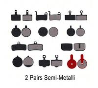 Shein 2 pares (4 piezas) de pastillas de freno de disco hidráulicas para bicicleta de montaña para SHIMANO SRAM AVID HAYES, repuestos para bicicleta, pastil