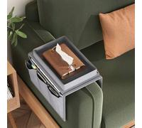 Shein 2 piezas/1 pieza Bolsa de almacenamiento para reposabrazos de sofá de alta calidad, caja de almacenamiento para reposabrazos de sofá plegable multifun