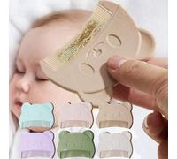 Shein 2 piezas/1 pieza Cepillo de pelo para bebé: Elimina el lanugo, el vérnix, la costra láctea - ¡Limpia y cuida a tu recién nacido!