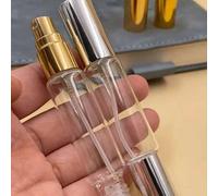 Shein 2 piezas/3 piezas Botellas de perfume con aplicador de bola - Botellas de aceites esenciales multiusos - Vidrio transparente, botellas de spray rellen