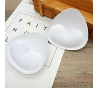 Shein 2 piezas Almohadillas de sujetador con relleno de esponja para mujeres, insertos invisibles para trajes de baño y bikinis, accesorios realzadores de s