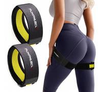 Shein 2 piezas Bandas de resistencia con oclusión para ejercitar glúteos, sentadillas, muslos, brazos, bandas BRF, ganar músculo sin levantar pesas pesadas,
