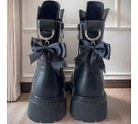 Shein 2 piezas Clips de zapato con lazo de satén, detalle de giro de aleación de zinc, adecuado para decoración de botas - Accesorio elegante de cinta para