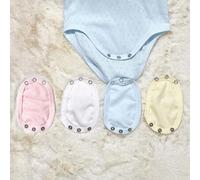 Shein 2 piezas de pañales de tela de capa única (delgados, tenga en cuenta el tamaño del botón de metal para evitar un desajuste) para ropa de bebé para gat