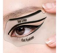 Shein 2 piezas de plantillas reutilizables para delineador de ojos, artículos de uso diario casual