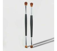 Shein 2 piezas Doble Pincel de Sombra de Ojos/Pincel de Cejas, Set de Pinceles para Ojos Enhancing de EcoTools, Pinceles de Maquillaje para Sombras Líquidas