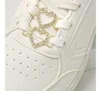 Shein 2 piezas Encantos elegantes de aleación hueca para zapatos, decorados con brillantes rhinestones y perlas falsas, adecuados para botas y zapatillas
