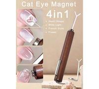 Shein 10ml/1 Pieza Gel De Esmalte De Uñas Reflectante Holográfico, Gel Con Efecto Ojo De Gato, Gel De Uñas Permanente Con Efecto Ojo De Gato Magnético, Gel