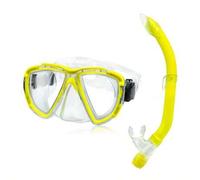 Shein 2 piezas Máscara de buceo antivaho aleatoria, Gafas de snorkel y buceo para adolescentes, Máscara de buceo impermeable de PC, Equipo de buceo subacuát