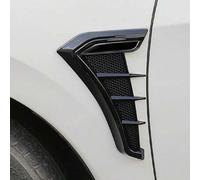 Shein 2 piezas Pegatinas decorativas para coche, pegatinas universales para salida de ventilación lateral, pegatinas (se enviarán aleatoriamente 2 tipos de