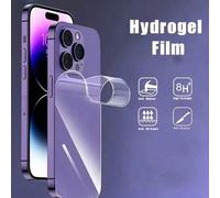 Shein 2 PIEZAS Película de hidrogel de cobertura completa y suave compatible con iPhone 17 Air 16 15 Pro Max 14 Plus 13 12 Mini 11 Pro Max 15Promax XR XS X