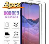 Shein 2 piezas Película para teléfono con dureza de 9H, resistente a los arañazos, fácil de instalar, sin burbujas, compatible con Xiaomi 14/Poco M6 Pro/Poc