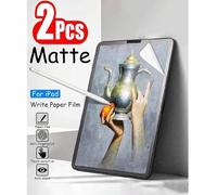 Shein 2 piezas Película protectora de pantalla de papel mate antirreflejo y sensible al tacto, compatible con iPad Air, Pro 11, 13 (5ta a 11va generación),