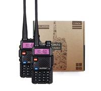 Shein 2 piezas Radio BAOFENG UV-5R, Radio de doble banda de alta potencia de 5W, radio bidireccional portátil y manual para uso comercial, hotel, , caza y d