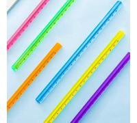 Shein 2 piezas Regla de colores aleatorios, Reglas