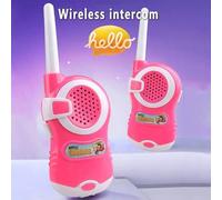Shein 2 piezas Walkie Talkies para niños, juguete de intercomunicador inalámbrico, conjunto de juego al aire libre, regalo de Navidad para niños