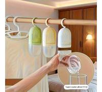 Shein 2 Sets/1 Set Mini Deshumidificador Manual, [1 Deshumidificador de Pared + 1 Paquete de Repuesto de Deshumidificador por Set] Con Propiedades Super Abs