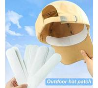 Shein 20-1 piezas Almohadillas absorbentes de sudor para el ala del sombrero para exteriores, Almohadillas anti-manchas para sombrero, Pegatinas absorbentes