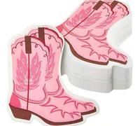Shein 20/40/100 piezas Servilletas vaqueras de 13 X 13 pulgadas para decoración de fiesta vaquera, suministros de cumpleaños "Mi primer rodeo", decoración d