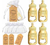 Shein 20 juegos de abrebotellas como detalles para baby shower, detalles de baby shower para invitados, regalos de regreso para los invitados del baby showe