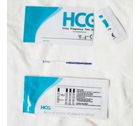 Shein 20 tiras de prueba de embarazo temprano HCG, kit de prueba de embarazo rápida para el hogar, paquete de ahorro familiar de 20 piezas