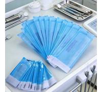 Shein 200/100/50/20pcs Bolsas de esterilización resistentes al calor para herramientas de uñas, bolsas de esterilización autoadhesivas de varios tamaños, bo