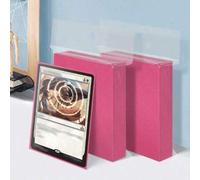 Shein 200 fundas para tarjetas, protectores de tarjetas de béisbol de 66x91mm, adecuados para tarjetas estándar, 10 colores de fundas para tarjetas de inter
