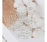 Shein 200 piezas Accesorio de joya DIY Anillo con abertura