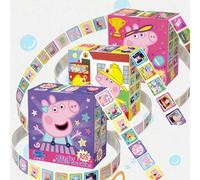 Shein 200 piezas de pegatinas de Peppa Pig, pegatinas creativas para scrapbooking, pegatinas impermeables para decorar estuches de teléfono, cuadernos