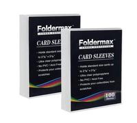 Shein 200 Piezas Fundas Transparentes Para Tarjetas, Ideal Para Cartas De Juego, Cartas De Estrellas, Cartas Comerciales