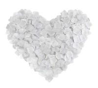 Shein 2000 Piezas - Pétalos de rosa de rayón blanca para decoración de bodas, fiestas y eventos, relleno de cajas de regalo, propuestas románticas, decoraci
