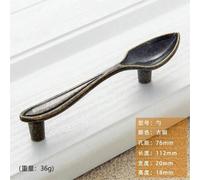 Shein 2025 Mango creativo, moderno, simple, cuchillo y tenedor, cuchara, vajilla, puerta de armario, plata brillante, negro mate, bronce, tirador de mueble