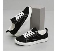 Shein 2025 Nuevas zapatillas deportivas casuales de moda para mujer de primavera/agosto, zapatillas de estudiante antideslizantes, transpirables con diseño
