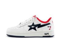 Shein 2026 A Bathing Ape BAPE X World Cup Zapatillas de Skate Low-Top STA Street Colorway Inglaterra Blanco Negro Rojo