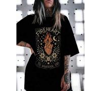 Shein 2026 NUEVA Camiseta Throne Of Glass Fire Heart Camiseta Throne Of Glass Terrasen To Whatever End Kingdom Of Ash Camiseta ACOTAR Mercancía ACOTAR Regal