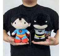 Shein 20cm Muñeco de peluche clásico de superhéroe, Batman, Superman, Liga de la Justicia, muñeco de peluche suave, regalo de Navidad y Halloween para niños