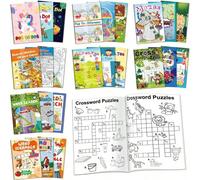 Shein 24 mini libros de actividades para niños como regalos de fiesta para edades de 4 a 8 y 8 a 12 años. Incluyen diversión y desafíos como laberintos, uni