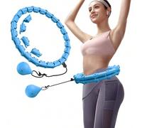 Shein 24 Nudos/27 Nudos/30 Nudos Aro de ejercicio de fitness, accesorios de gimnasio, Pilates, Yoga