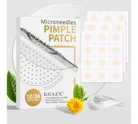 Shein 24 piezas/12 piezas Parches para el acné y las espinillas, de material hidrocoloide, suaves y no irritantes, que contienen aceite de árbol de té, sin