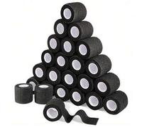 Shein 24 piezas de vendas deportivas de fútbol, vendas elásticas adhesivas y transpirables para tobillo, palma y deporte