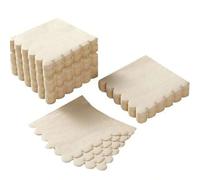 Shein 25/50/100 piezas Servilletas de 5 x 5 pulgadas de 2 capas con borde ondulado para cócteles, postre, cena, boda, cumpleaños, fiesta nupcial, aniversari