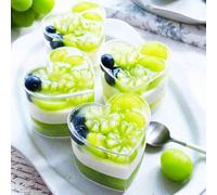 Shein 25 Piezas Tazas con forma de corazón de 150ml de capacidad (por favor, compruebe las especificaciones de tamaño antes de la compra), reutilizables, ad