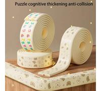 Shein 2m Protector de para niños, tira de protección contra colisiones para bebés, modelo educativo de matemáticas, cultivar hábitos de aprendizaje del bebé