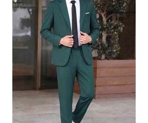 Shein 2pcs/Set Traje de Blazer de unicolor & Pantalones Formales de Cintura Elástica Casual de Academia Lindo Caballero para Niños Preadolescentes Varón en