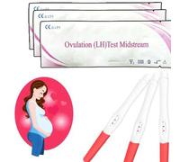 Shein 3/10 unidades de tiras de prueba de ovulación, prueba de preparación de la ovulación y monitoreo del folículo ovárico (no son tiras de prueba de embar